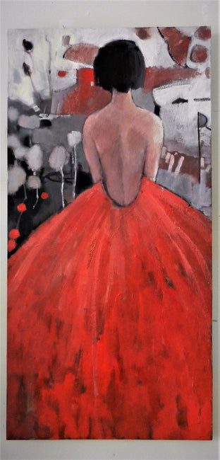 Red Crinoline by Mary Pratt |  Context View of Artwork 