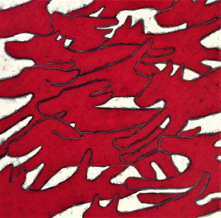 Red Dogs Running by Jaime Ellsworth |  Artwork Main Image 