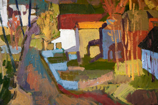 That Familiar Street by Robert Hofherr |   Closeup View of Artwork 