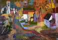 Original art for sale at UGallery.com | That Familiar Street by Robert Hofherr | $1,700 | acrylic painting | 24' h x 36' w | thumbnail 1