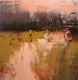 Original art for sale at UGallery.com | Warm Tones on Flatcreek by Ronda Waiksnis | $675 | oil painting | 19.75' h x 19.25' w | thumbnail 4