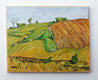 Original art for sale at UGallery.com | Rolling Fields, Berks County, PA by Doug Cosbie | $250 | oil painting | 8' h x 10' w | thumbnail 3