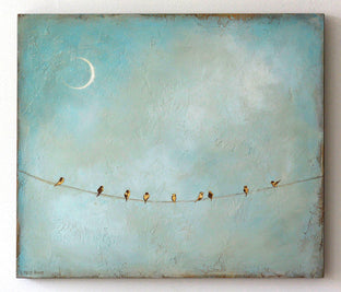 Nine at Moonlight by Sally Adams |  Context View of Artwork 