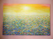 Original art for sale at UGallery.com | Sun on the Ocean by Natasha Tayles | $875 | acrylic painting | 24' h x 36' w | thumbnail 3