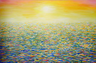 Sun on the Ocean by Natasha Tayles |  Artwork Main Image 