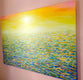 Original art for sale at UGallery.com | Sun on the Ocean by Natasha Tayles | $875 | acrylic painting | 24' h x 36' w | thumbnail 2