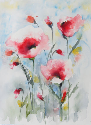 Dreamy Poppies VI by Karin Johannesson |  Artwork Main Image 