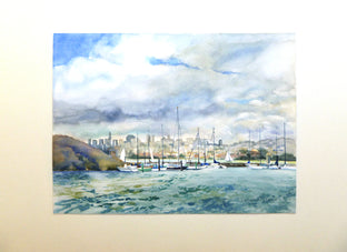 San Francisco Skyline from Fort Baker by Catherine McCargar |  Context View of Artwork 