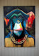 Original art for sale at UGallery.com | Big Chimpin by Scott Dykema | $4,300 | mixed media artwork | 48' h x 36' w | thumbnail 3