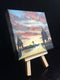 Original art for sale at UGallery.com | Shakespeare Bridge by Jesse Aldana | $75 | oil painting | 4' h x 4' w | thumbnail 2