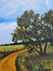 Original art for sale at UGallery.com | Country Church by Shela Goodman | $300 | oil painting | 11' h x 14' w | thumbnail 4