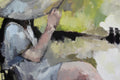 Original art for sale at UGallery.com | Summer Bonnet by Mary Pratt | $1,800 | oil painting | 40' h x 30' w | thumbnail 4