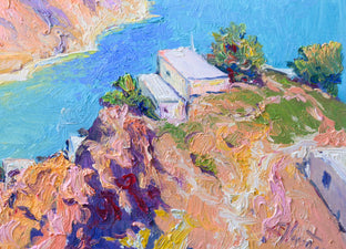 Landscape From Greek Islands, Morning by Suren Nersisyan |   Closeup View of Artwork 