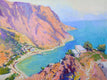 Original art for sale at UGallery.com | Landscape From Greek Islands, Morning by Suren Nersisyan | $600 | oil painting | 18' h x 24' w | thumbnail 1