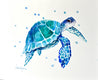 Original art for sale at UGallery.com | Sea Turtle - Commission by Suren Nersisyan | $400 | watercolor painting | 16' h x 20' w | thumbnail 1