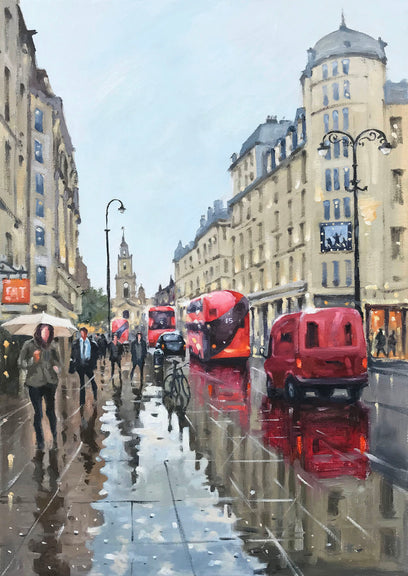 Walking in London in the rain  Modern & Contemporary Auction