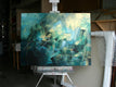 Original art for sale at UGallery.com | Swigglooskadoo by Courtney Jacobs | $1,475 | acrylic painting | 30' h x 40' w | thumbnail 4