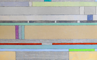 Linear Thinking by Terri Bell |   Closeup View of Artwork 