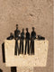 Original art for sale at UGallery.com | Family of Four with Two Cats - Custom Piece by Yenny Cocq | $750 | sculpture | 4.5' h x 3' w | thumbnail 1