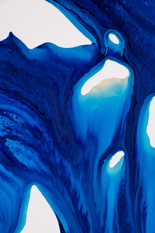 The Blues by Krispen Spencer |   Closeup View of Artwork 