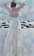 Original art for sale at UGallery.com | Third Coast by Mary Pratt | $3,000 | oil painting | 48' h x 30' w | thumbnail 1