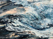 Original art for sale at UGallery.com | Arriving Swell by Tiffany Blaise | $575 | mixed media artwork | 12' h x 16' w | thumbnail 4