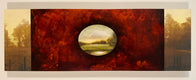 Original art for sale at UGallery.com | Timeline by Candice Eisenfeld | $2,950 | mixed media artwork | 16' h x 48' w | thumbnail 3