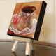 Original art for sale at UGallery.com | Turkish Coffee by Jonelle Summerfield | $75 | oil painting | 4' h x 4' w | thumbnail 2