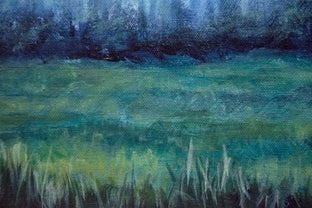 Twilight Marsh by Carole Moore |   Closeup View of Artwork 