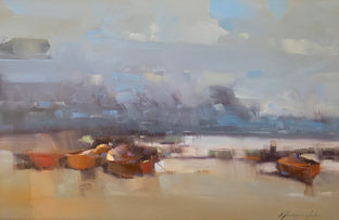 Boats after Fishing by Vahe Yeremyan |  Artwork Main Image 