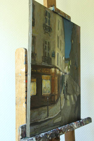 La Huchette by Bertrand Girard |  Side View of Artwork 