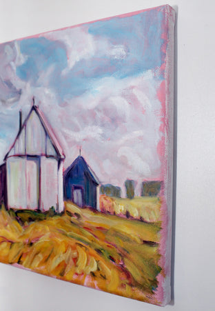 Madison County, Virginia Farm by Doug Cosbie |  Side View of Artwork 