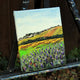 Original art for sale at UGallery.com | Napa Valley Lavender by Lisa Elley | $325 | oil painting | 10' h x 8' w | thumbnail 2