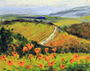 Original art for sale at UGallery.com | The Beauty of Wine Country by Lisa Elley | $325 | oil painting | 8' h x 10' w | thumbnail 1