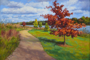 Walking River Park by Suzanne Massion |  Artwork Main Image 