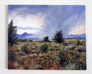 High Plains Storm by Kent Sullivan |  Context View of Artwork 