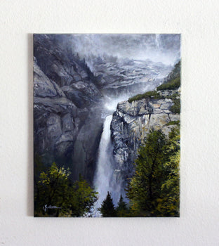 Falls at Yosemite by Kent Sullivan |  Context View of Artwork 