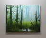 Original art for sale at UGallery.com | Forest Mist by Kent Sullivan | $1,300 | oil painting | 16' h x 20' w | thumbnail 4