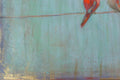 Original art for sale at UGallery.com | Warm Love by Sally Adams | $950 | acrylic painting | 20' h x 20' w | thumbnail 4