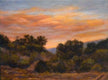 Original art for sale at UGallery.com | Warm Dusk No. 2 by Elizabeth Garat | $1,025 | oil painting | 18' h x 24' w | thumbnail 1