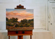 Original art for sale at UGallery.com | Warm Dusk No. 2 by Elizabeth Garat | $1,025 | oil painting | 18' h x 24' w | thumbnail 3