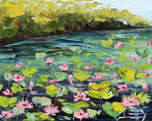 Water Lilies by Lisa Elley |  Artwork Main Image 