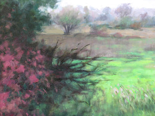 Wetland Sanctuary by Suzanne Massion |   Closeup View of Artwork 