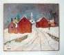 Original art for sale at UGallery.com | Winter Light, Vermont by Doug Cosbie | $375 | oil painting | 11' h x 14' w | thumbnail 3