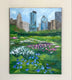 Original art for sale at UGallery.com | Lurie Garden, Late Spring by Yangzi Xu | $400 | oil painting | 14' h x 11' w | thumbnail 3