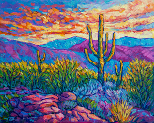 Saguaro in Arizona by Tao Bai |  Artwork Main Image 