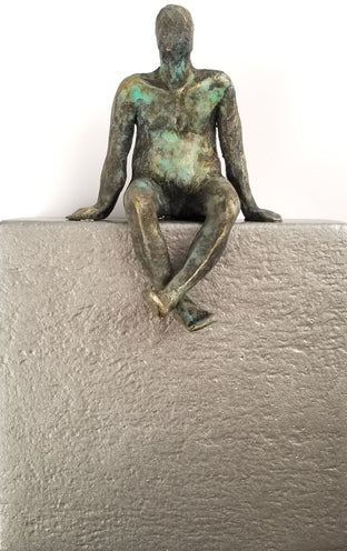 Small Being Sitting on Silver by Yelitza Diaz |  Artwork Main Image 