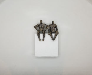 Couple on White by Yelitza Diaz |  Context View of Artwork 