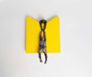 Helping Each Other (Yellow Series 2/50) by Yelitza Diaz |  Context View of Artwork 